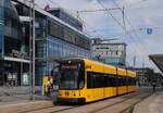 Dresden: NGTD8DD 2601 als Linie 58 - Fahrschule in der Haltestelle Wiener Platz/ Hauptbahnhof.