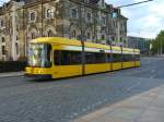 Eine Straenbahn der DVB auf der linie 5. Fotografiert am letzten Wochenende.