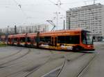 Dresden - Strassenbahn Nr.2820 ,ot Werbung unterwegs auf der Linie 3 am 10.12.2008