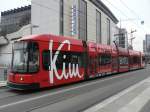 Dresden - Strassenbahn Nr.2590 unterwegs auf der Linie 11 am 10.12.2008
