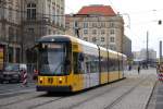 Dresden - DVB/Linie 2 - 2823 bei Hst. Altmarkt am 16.11.2008