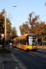 Dresden - DVB/Linie 11 - 2808 an der Hst.