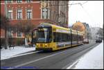 Deutschland - Dresden, Haltestelle  Rathaus Pieschen  04.02.2012
