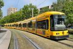 2581 + 2582 verkehrt aufgrund von Bauarbeiten in Prohlis im Doppelpack. 20.08.2012