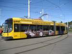 30. September 2012 auf dem Strassenbahnhof
in Trachenberge.
Festwochenende anllich 140 Jahre 
Strassenbahn in Dresden.
  Ausbilden fr die Zukunft  
Hier dokumentiert auf dem NGT D 8 DD - 2610.