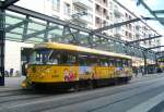 Die Kinderstrassenbahn    Lottchen   am 24.08.2013  am Postplatz.