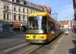 Dresden: Straßenbahnlinie 6 nach Niedersedlitz.