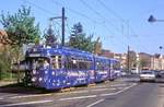 Düsseldorf Tw 2671, Kölner Landstraße, 12.04.1991.