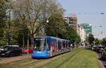 Rheinbahn AG, Wagennummer: 2214(Werbung: ERGO/EM2024 Niederlande), Linie: 706 nach Hamm S, Ort: Graf-Adolf-Platz, Datum: 30.04.2024