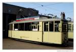 Historischer DWAG TW 379 der Rheinbahn anl. Tag der offenen Tr im Betriebshof Heerdt am 13.05.2007