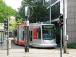 Der moderne Gast fertig auf die Rckfahrt nach D-Volmerswerth, Ratingen-Dsseldorfer Platz, 16.07.2005.