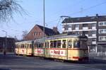 Düsseldorf 2107 + 1827, Unterrath, 05.03.1987.