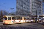 Düsseldorf 2506 + 1654, Jan Wellem Platz, 13.03.1991.