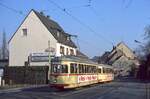 Düsseldorf 2107 + 1827, Unterrather Straße, 05.03.1987.