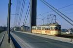 Düsseldorf 2558, Oberkasseler Brücke, 23.02.1986.