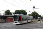 Deutschland, Düsseldorf, Rheinbahn
Strassenbahnwagen 2104, Linie 708, Graf-Adolf-Platz
8/8/2019
