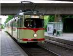 2664; Linie704 f�hrt in die Haltestelle Landtag/Kniebr�cke; 080826