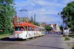 Düsseldorf 2403 + 1642, Kölner Landstraße, 01.08.1987.