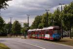 TW 3053 als 719 zum Dsseldorfer Hbf an der Poststrae am 09.06.2011