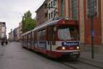 Tw 3055 als letzte berfhrungsfahrt in der Neusser Innenstadt am 10.06.2011 Gru und Danke an den netten Fahrer !