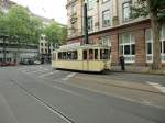TW267 nache des Dsseldorfer Hbf´s in der Strassenbahnparade zum Abschied des Betriebshoffes  Steinberg  (19.06.2011)