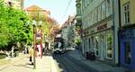 EVAG Erfurt__ MGT6DE auf Linie 1 zum Hauptfriedhof in der Regierungsstra�e.__04-2000