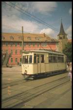 Triebwagen 92 der Erfurter Strassenbahn