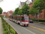 405 + 520 als Fahrschule, am 07.05.2014 in der Schillerstraße.