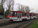 EVAG  495 am 17.10.2014 beim drehen in der Wendeschleife Pappelstieg.