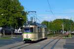 Dwag GT4  Schttelrutsche  705 als Sonderfahrt an der Overwegstrae in Gelsenkirchen.