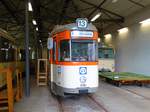 VGF Düwag L-Wagen 236 am 20.08.17 in Frankfurt am Main im Straßenbahnmuseum