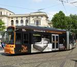 VGF Bombardier S-Wagen 232 am 20.08.17 in Frankfurt am Main Zoo