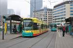 VGF Bombardier S-Wagen 226 am 27.12.18 in Frankfurt am Main Hbf 