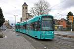 VGF Bombardier S-Wagen 239 am 16.03.19 in Frankfurt am Main Nied Kirche 