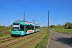 VGF Düwag R-Wagen 013 am 20.04.19 in Frankfurt Preungesheim 