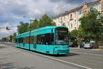 VGF Bombardier Flexity Classic S-Wagen 234 am 03.08.19 in Frankfurt am Main Nied 