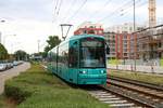 VGF Bombardier Flexity Classic S-Wagen 263 am 11.08.19 in Frankfurt Niederrad