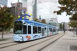 VGF Bombardier Flexity Classic S-Wagen 272 am 05.10.19 in Frankfurt am Main 