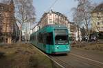 VGF Düwag R Wagen 028 am 22.02.21 in Frankfurt Schweizer Platz