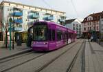 VGF Bombardier Flexity Classic S-Wagen 242 am 27.11.21 in Frankfurt am Main