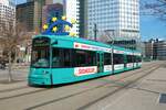 VGF Bombardier Flexity Classic S-Wagen 249 am 12.03.22 in Frankfurt