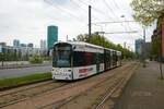 VGF Bombardier Flexity Classic S-Wagen 250 am 23.04.22 in Frankfurt