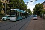 VGF Bombardier Flexity Classic S-Wagen 271 am 27.05.22 in Frankfurt