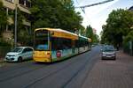 VGF Bombardier Flexity Classic S-Wagen 261 am 27.05.22 in Frankfurt