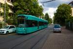 VGF Bombardier Flexity Classic S-Wagen 222 am 27.05.22 in Frankfurt