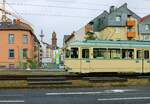 VGF Düwag O Wagen 111 am 18.09.22 bei einer HSF Sonderfahrt in Frankfurt am Main