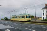 VGF Düwag O Wagen 111 am 18.09.22 bei einer HSF Sonderfahrt in Frankfurt am Main