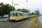 VGF Düwag O Wagen 111 am 18.09.22 bei einer HSF Sonderfahrt in Frankfurt am Main