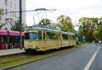 VGF Düwag O Wagen 111 am 18.09.22 bei einer HSF Sonderfahrt in Frankfurt am Main