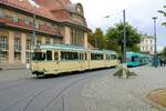 VGF Düwag O Wagen 111 am 18.09.22 bei einer HSF Sonderfahrt in Frankfurt am Main